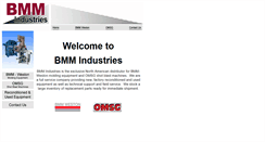 Desktop Screenshot of bmmindustries.com
